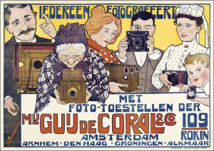 Iedereen fotografeert, Johann Georg van Caspel - plakat 60x40 cm