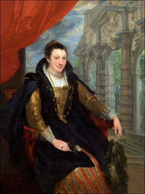 Isabella Brant, 1621, Anthony van Dyck - plakat 61x91,5 cm