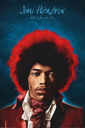 Jimi Hendrix Both Sides Of The Sky - plakat 61x91,5 cm