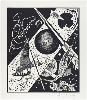 Kleine Welten VI, Wassily Kandinsky - plakat 40x60 cm