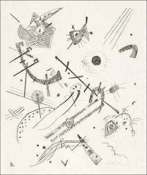 Kleine Welten, Wassily Kandinsky - plakat 40x60 cm