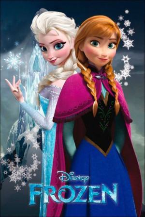 Kraina Lodu Frozen Siostry - plakat 61x91,5 cm
