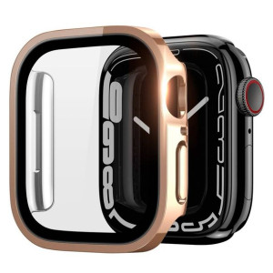 Etui APPLE WATCH 7 (45MM) Dux Ducis Case złoto-różowe