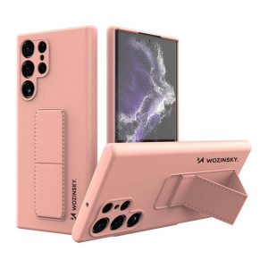 Wozinsky Kickstand Case silikonowe etui z podstawką etui Samsung Galaxy S22