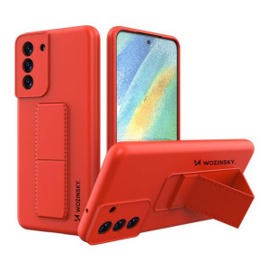 Wozinsky Kickstand Case silikonowe etui z podstawką etui Samsung Galaxy S21