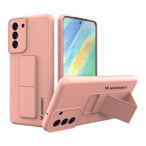 Wozinsky Kickstand Case silikonowe etui z podstawką etui Samsung Galaxy S21