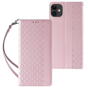 Magnet Strap Case etui do iPhone 13 pokrowiec portfel + mini smycz zawieszk