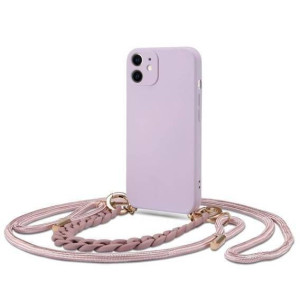 Etui IPHONE 12 Tech-Protect Icon Chain fioletowe