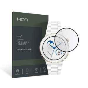 Szkło Hybrydowe HUAWEI WATCH GT 3 PRO 43MM HOFI Hybrid Pro+ czarne