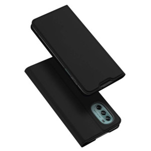 Etui MOTOROLA MOTO G62 5G z Klapką Eko Skóra Dux Ducis Skin Leather czarne