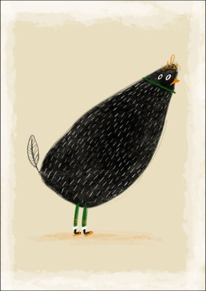 Kura - plakat 42x59,4 cm