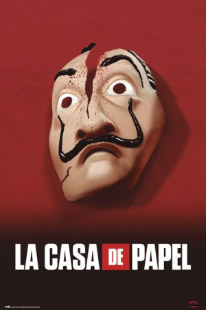 La Casa De Papel Dom z Papieru - plakat 61x91,5 cm