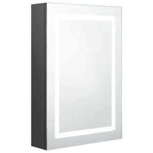 Szafka Łazienkowa Wisząca Z Lustrem Led 50x13x70