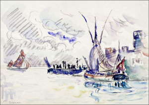 La Rochelle, Paul Signac - plakat 29,7x21 cm