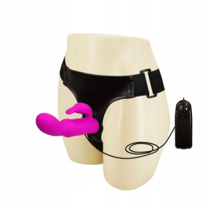 Strap-on Wibrator Dla Kobiet Króliczek Sex Masażer