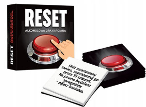 Reset Gra Planszowa Dla Dorosłych Alkoholowa Karty