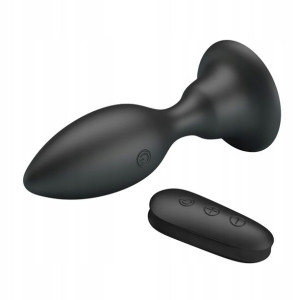 Wibrująca Wtyczka Analna Korek Premium Wodoodporny
