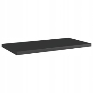 Płyta Meblowa Półka Połysk Czarna 40x20x1,5