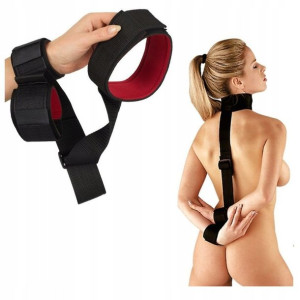 Zestaw Do Krępowania Rąk Na Plecach Pasy Sex Bdsm