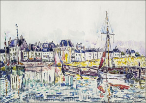 Le Croisic, Paul Signac - plakat 40x30 cm