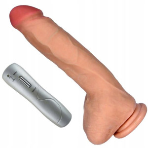 Wibrator Duży Naturalny Klasyczny Penis Strap On