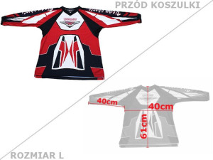 Koszulka Vt07 Youth Mała Red L