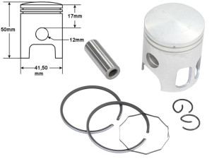 Tłok Yamaha Dt 41,75 3-szlif