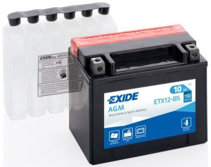 Akumulator Exide Ytx12-bs / Etx12-bs 10ah Agm