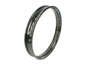 Felga 18" 2,15 X 18 Mz Jawa Wsk Czarna 36 Szprych Zaplot Ml