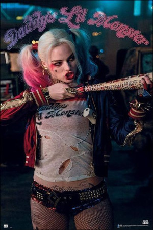 Legion Samobójców Harley Quinn Daddys Lil Monster - plakat 61x91,5 cm