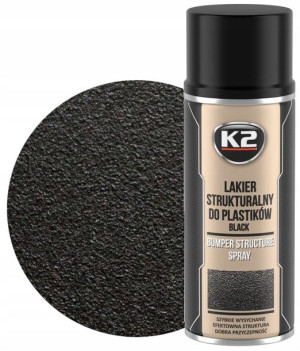 K2 Bumper Lakier Strukturalny Do Plastiku 400ml