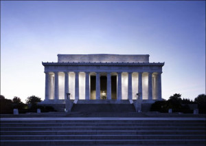 Lincoln Memorial., Carol Highsmith - plakat 100x70 cm