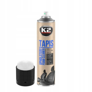 K2 Tapis +szczotka Pianka Do Tapicerki Spray 600ml