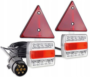 Lampy tylne do przyczepy montowane na magnes