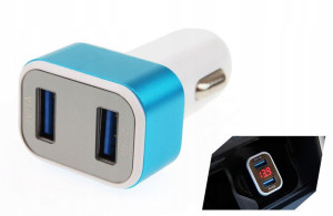 Ładowarka samochodowa 2xUSB