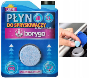 PŁYN Letni do spryskiwaczy w tabletkach 1tabl=5L