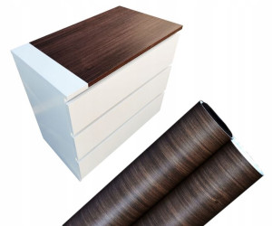 Tapeta Okleina Samoprzylepna 1,22x0,5m Dąb Brązowy