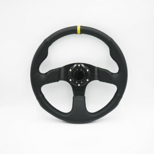 Kierownica Zamszowa Z Odsadzeniem Kjs Drift 350mm