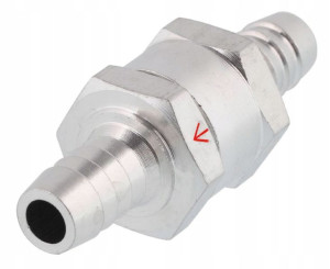 Zawór Zaworek Zwrotny Do Paliwa 10mm | Aluminium