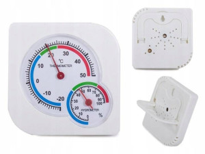 Termometr Higrometr Pokojowy Stojący -20c +50c