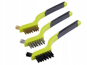 Zestaw Szczotek Czyszczących Nylon Mosiądz Stal