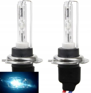 Kpl Żarówka Żarnik Xenon H7 Ac 12v 10000k 2szt Hid