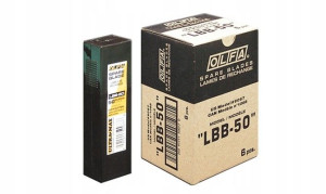 Zapasowe Ostrza Olfa Lbb-50 18mm Opakowanie 50szt