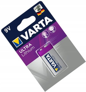 Bateria VARTA Litowa PROFESJONAL 9V 6F22 6LR61 J