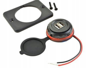 Ładowarka Podświetlana 12-24v 2xusb 3,1a | Kastor