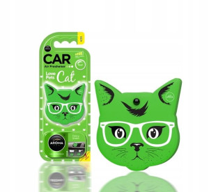 AROMA Car CAT Odświeżacz powietrza Fancy Green