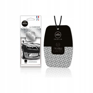 AROMA Odświeżacz PRESTIGE CARD - Chrome