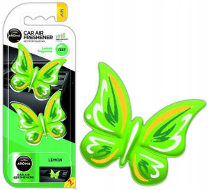 AROMA FANCY SHAPES BUTTERFLY do kratki Lemon