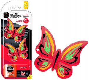 AROMA FANCY SHAPES BUTTERFLY do kratki Cherry