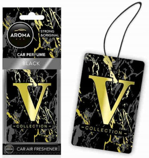 AROMA CEL. V-COLLECTION zawieszka Black